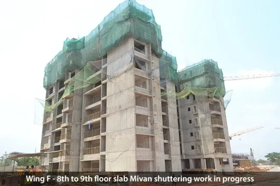 Sattva Lumina construction update June 2026 site view